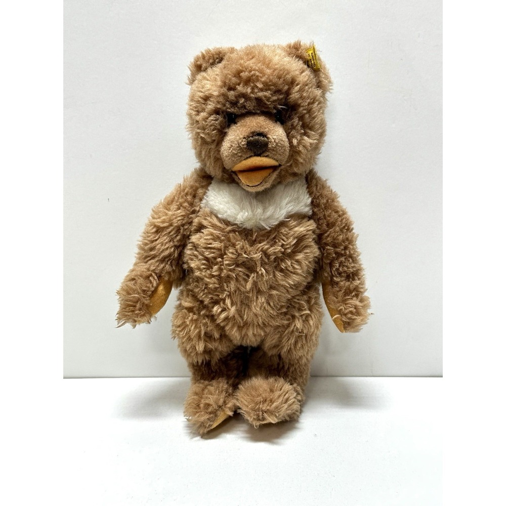 Vintage 1970s Brown Plush Steiff Cosy Teddy Bear EAN 4762/30 Made In Germany